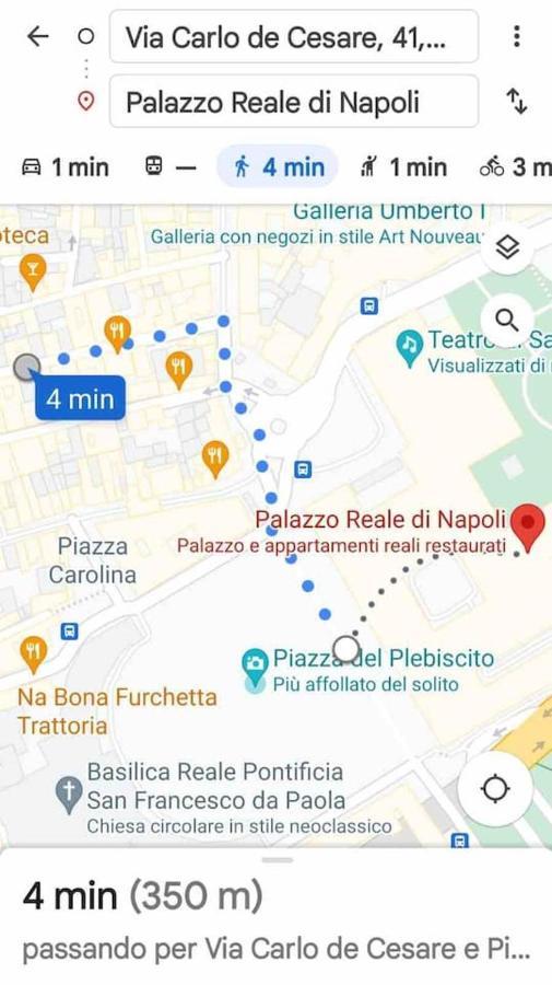 Traversa Toledo, Intero Appartamento Al Plebiscito Napels Buitenkant foto