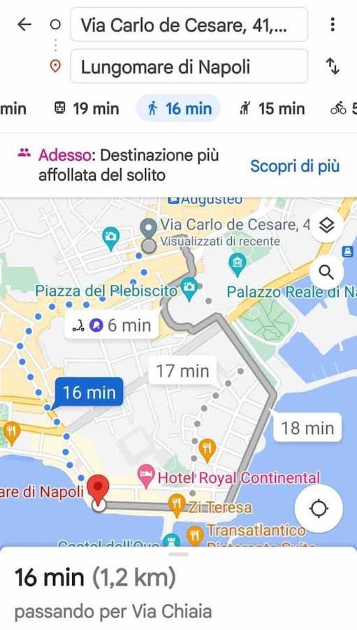 Traversa Toledo, Intero Appartamento Al Plebiscito Napels Buitenkant foto